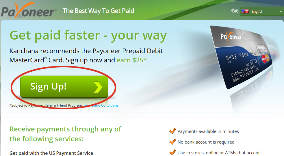 Payoneer Debit Card SignUp Process Tutorial For Quick Approval
